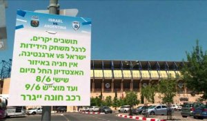 Match Israël-Argentine annulé: réactions à Jérusalem