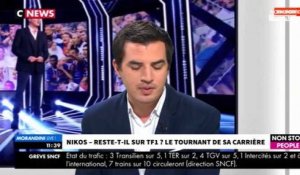 Morandini Live - Nikos Aliagas sur le départ de  TF1 : les mauvaises audiences en cause ? (vidéo)