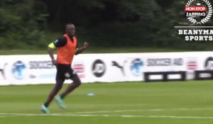 Soccer Aid : Quand Usain Bolt s'entraîne au foot avec Robert Pires et Yaya Touré (Vidéo)