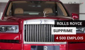 Rolls-Royce supprime 4 600 emplois