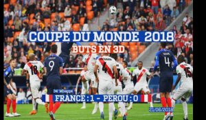 Buts en 3D : France - Pérou (1:0) Coupe du Monde 2018