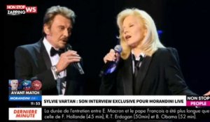 Sylvie Vartan fustige les gens qui se servent de Johnny Hallyday dans "Morandini Live" (vidéo)