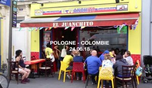 Foot365 : Pologne - Colombie vu d'un restaurant colombien