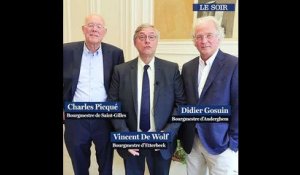 L'interview tac-o-tac des bourgmestres de Saint-Gilles (Charles Picqué), d'Etterbeek (Vincent De Wolf) et d'Auderghem (Didier Gosuin)