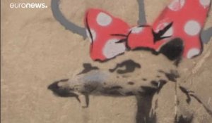 Des œuvres de Banksy vandalisées à Paris
