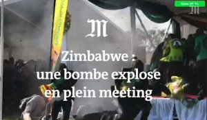 Zimbabwe : une bombe explose lors d'un meeting
