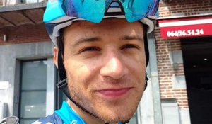 Gordon De Winter présente le parcours du championnat de Belgique cycliste à Binche