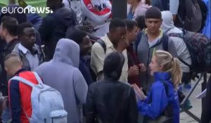 Paris évacue des campements de migrants