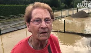 Inondations en Ille-et-Vilaine. "La première fois que j'ai de l'eau dans ma maison en 60 ans !"