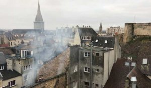 Incendie au Vaugueux 