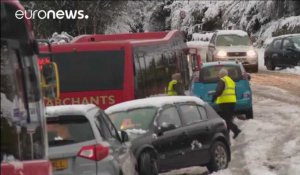 Le Royaume-Uni sous la neige