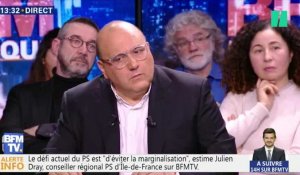 Julien Dray fait hurler la majorité en évoquant des possibles "rafles" dans les centres de migrants