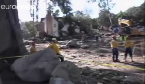 Montecito défigurée par les coulées de boue