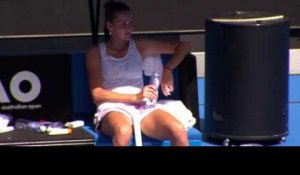 Open d'Australie 2018 - Karolina Pliskova à l'entrainement à Melbourne