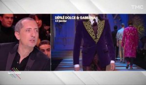 Quotidien : Gad Elmaleh en larmes devant son fils qui défile