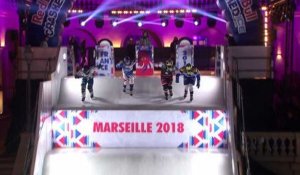 Red Bull Crashed Ice à Marseille : le résumé de la première soirée en vidéo
