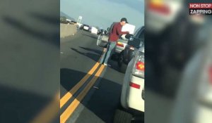 Une dispute entre automobilistes vire au fiasco sur une autoroute (vidéo)