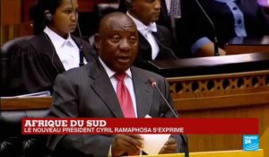 REPLAY - Discours du nouveau président d''Afrique du Sud Cyril Ramaphosa