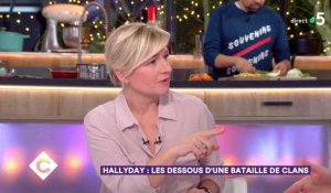 Sylvie Vartan "solidaire de l'action" de Laura Smet et David Hallyday