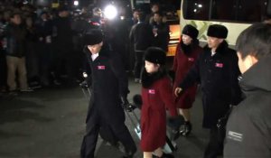 JO-2018: des athlètes nord-coréens arrivent en Corée du Sud