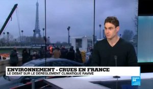 Crues en France : "Le réchauffement climatique intensifie les catastrophes naturelles"