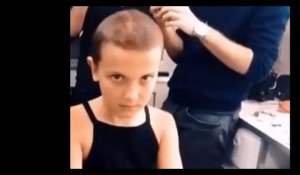 Stranger Things : quand Millie Bobby Brown se rasait la tête pour son rôle d'Eleven (vidéo)