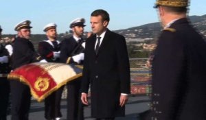 Macron à Toulon pour les voeux aux armées