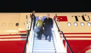 Erdogan arrive en Italie pour rencontrer le pape