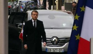 Le discours d'Emmanuel Macron en hommage au Préfet Erignac