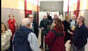 Tournai: Dany Boon de retour dans sa classe à Saint-Luc