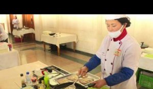 Compétition de cuisine à Pyongyang alors que les JO continuent