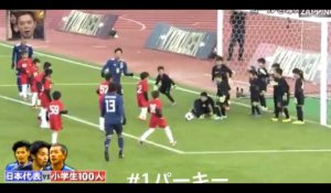 Japon : 3 joueurs pro contre 100 enfants, le match délirant (vidéo)