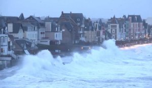La tempête Eleanor à Saint-Malo
