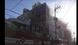 Corée du Sud : au moins 41 morts dans le terrible incendie d'un hôpital
