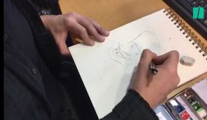 Festival d'Angoulême: comment caricaturer Emmanuel Macron comme un pro