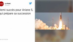 Ariane 5 : des satellites lancés mais pas au bon endroit.