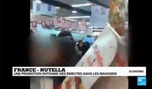 En IMAGES - Une promotion sur du Nutella entraîne des émeutes en magasins