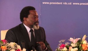 RD Congo : conférence de presse de Joseph Kabila