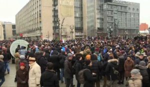 Russie : manifestations à l'appel de l'opposant Navalny