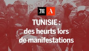 Tunisie, des manifestations anti-austérité émaillées de heurts