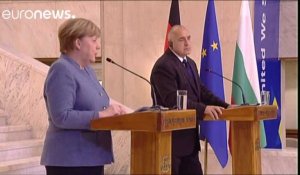 Angela Merkel salue les initiatives de Sofia