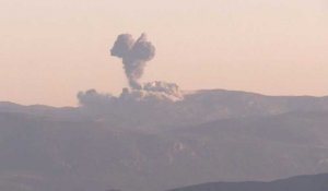 Bombardements à la frontière entre la Turquie et la Syrie