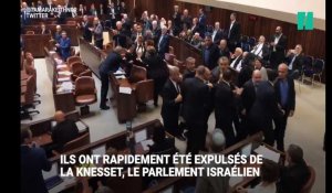 Le très attendu discours de Mike Pence devant le parlement israélien interrompu par des députés arabes