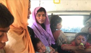Nouvelles arrivées de réfugiés rohingyas au Bangladesh