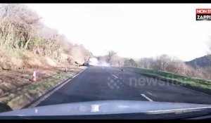 Pays de Galles : carambolage géant après un dépassement dangereux (vidéo)