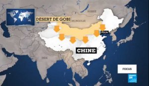 Chine : l'avancée inéxorable du désert de Gobi