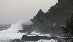 La tempête Eleanor arrive en Corse