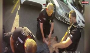 Angleterre : Un homme se fait taser puis violemment maîtriser par les policiers (vidéo)