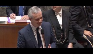 Bruno Le Maire appelle Gérard Collomb... Chirstophe Collomb à l'Assemblée (vidéo)