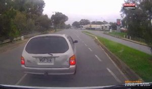 Australie : Un conducteur fait tout pour provoquer un accident sur la route (Vidéo)